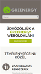 Mobile Screenshot of greenergy.hu